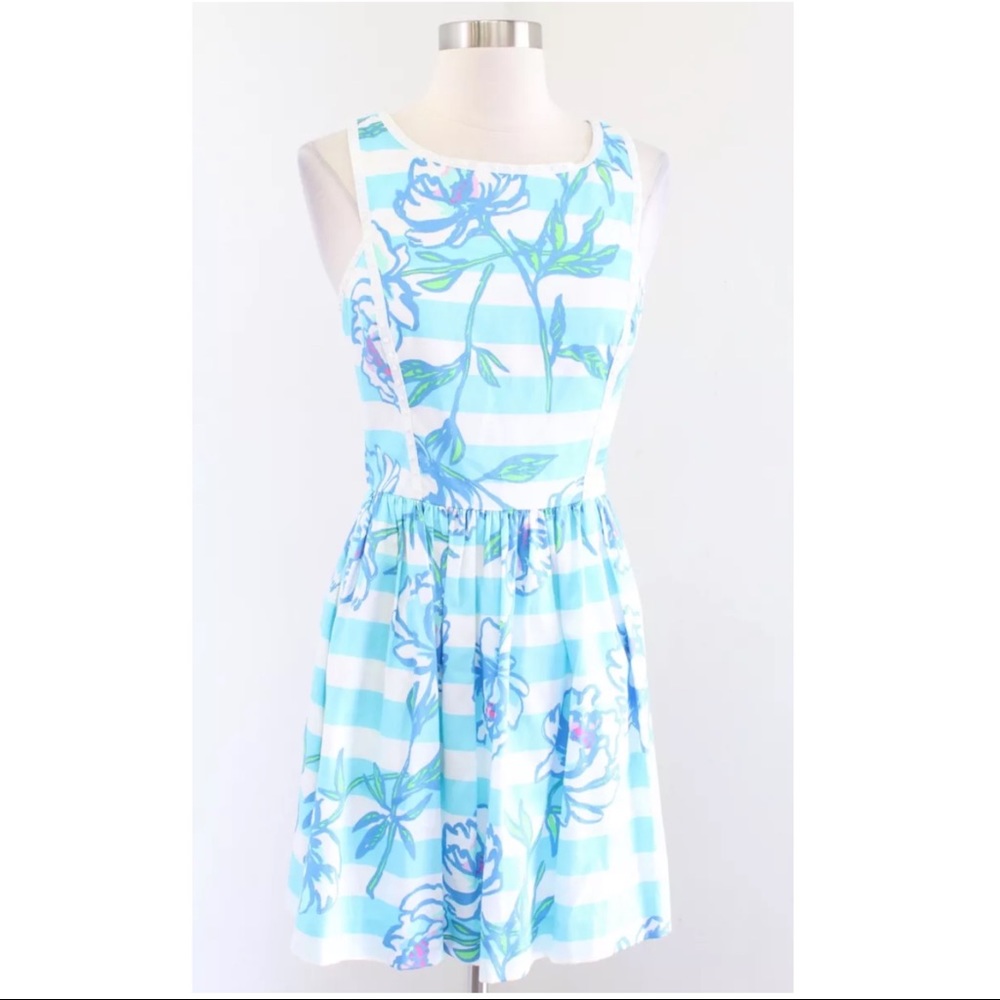 Lilly Pulitzer Sandrine Tossing the Line Dress - Picture 3 of 8